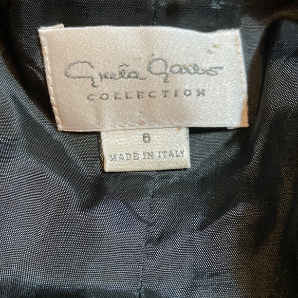 Vintage Greta Garbo Collection Double Breasted Pin Stripe Jacket. Made in Italy. - Picture 11 of 13